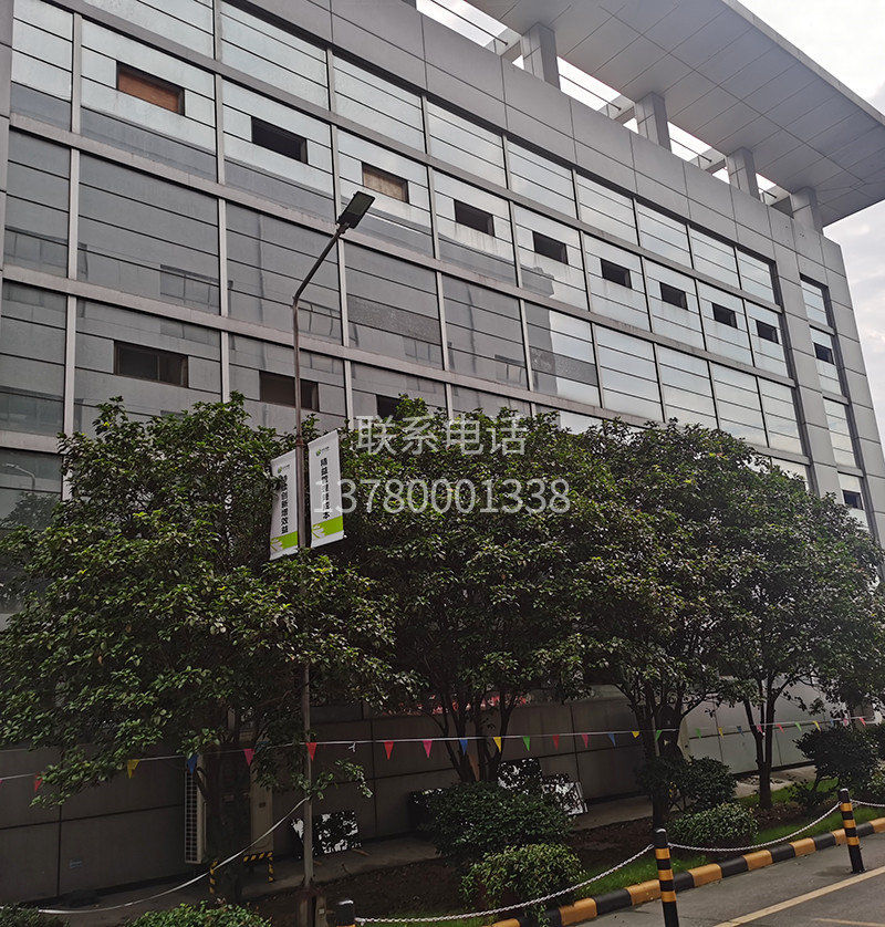 寧波杉杉集團大樓幕墻玻璃改造加固